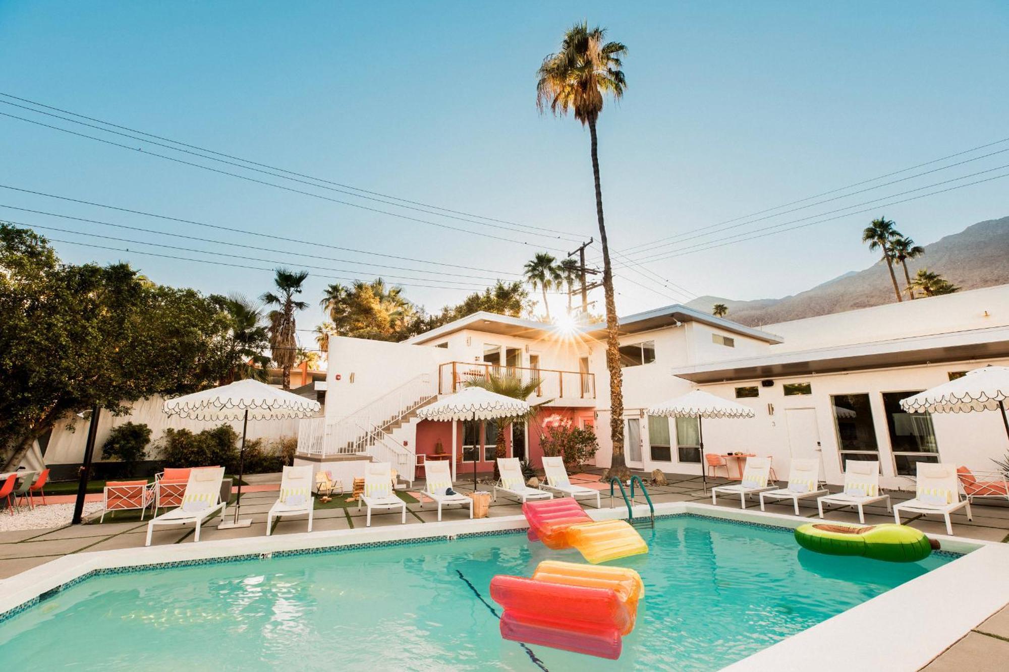 The Wesley Hotel By Avantstay Retro Spacious W Bbq Pool Spa Palm Springs Eksteriør bilde