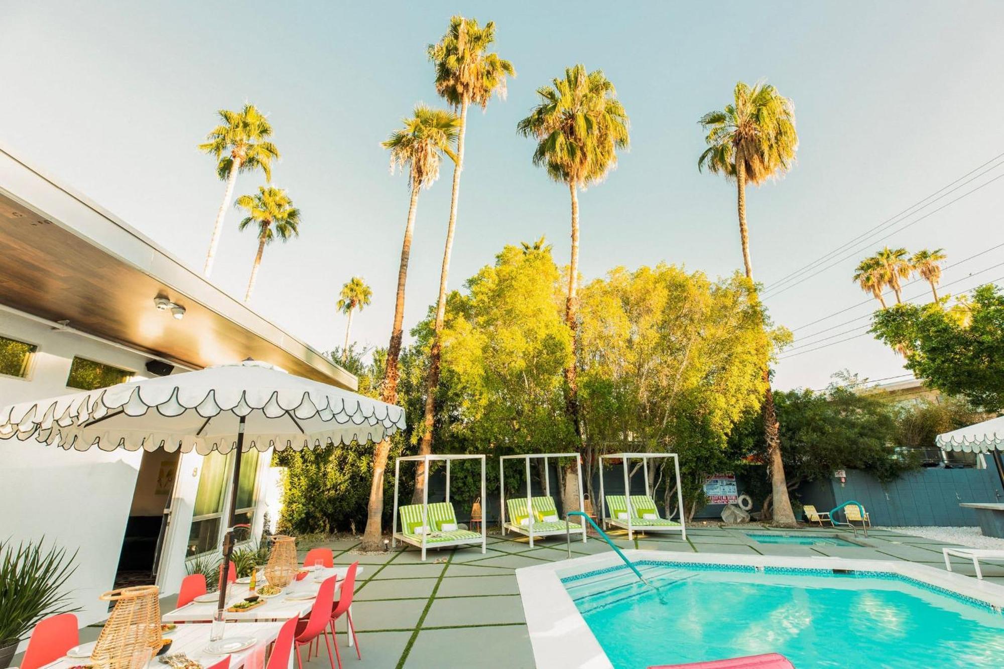 The Wesley Hotel By Avantstay Retro Spacious W Bbq Pool Spa Palm Springs Eksteriør bilde
