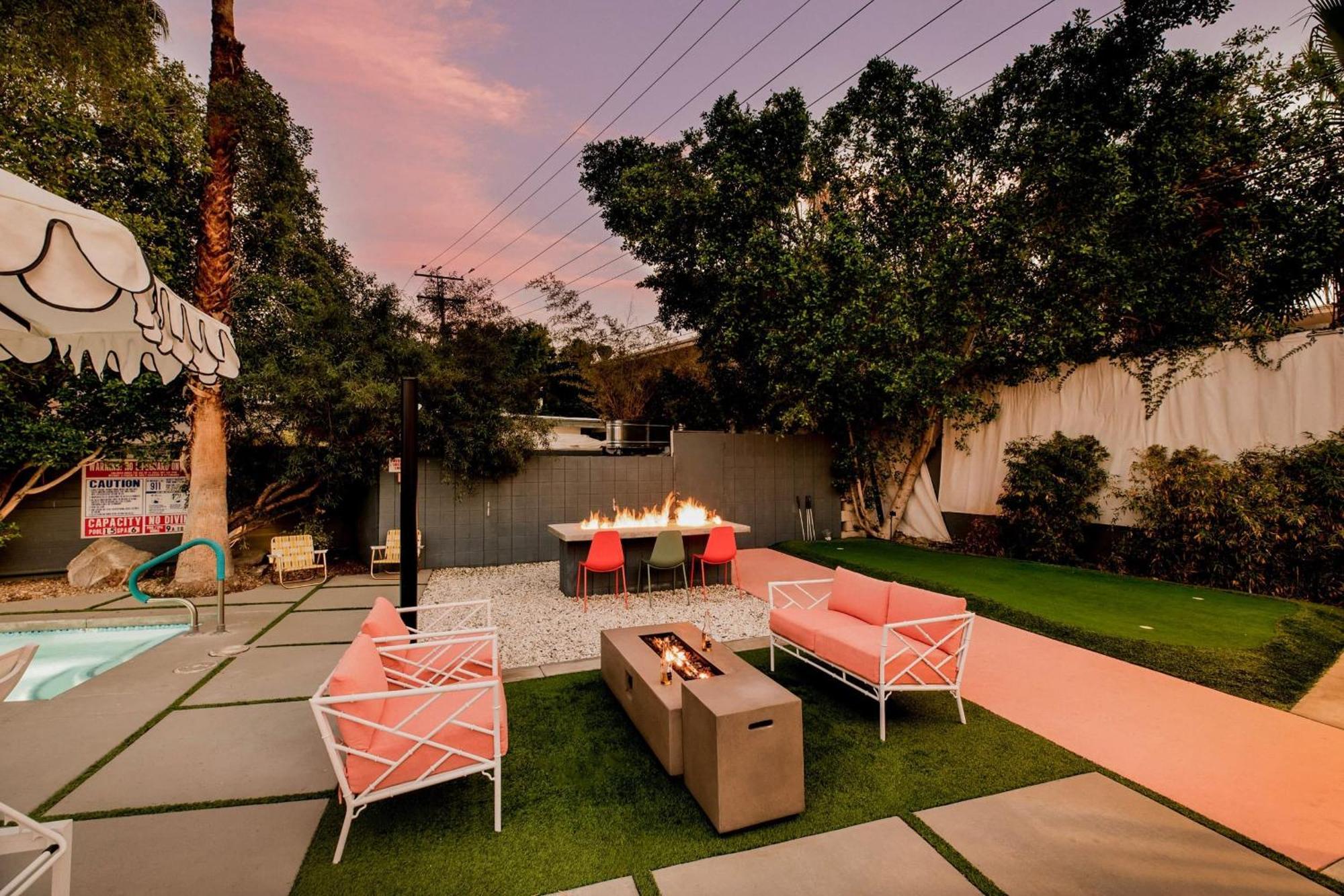 The Wesley Hotel By Avantstay Retro Spacious W Bbq Pool Spa Palm Springs Eksteriør bilde