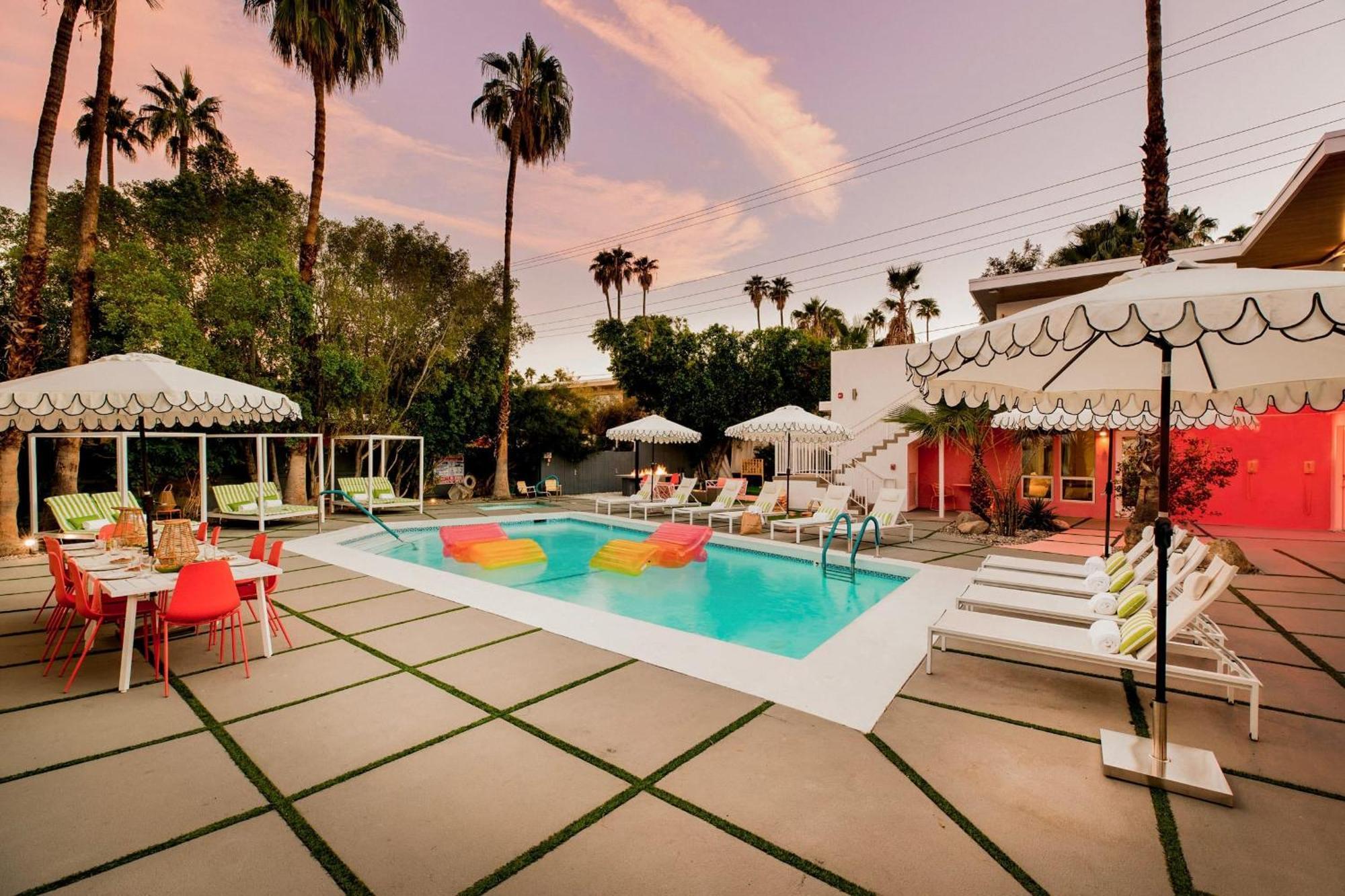 The Wesley Hotel By Avantstay Retro Spacious W Bbq Pool Spa Palm Springs Eksteriør bilde